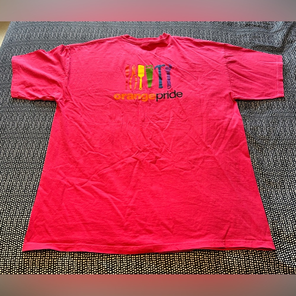 🌈🌈 Orange Pride Home Depot T-Shirt XXL 🌈🌈